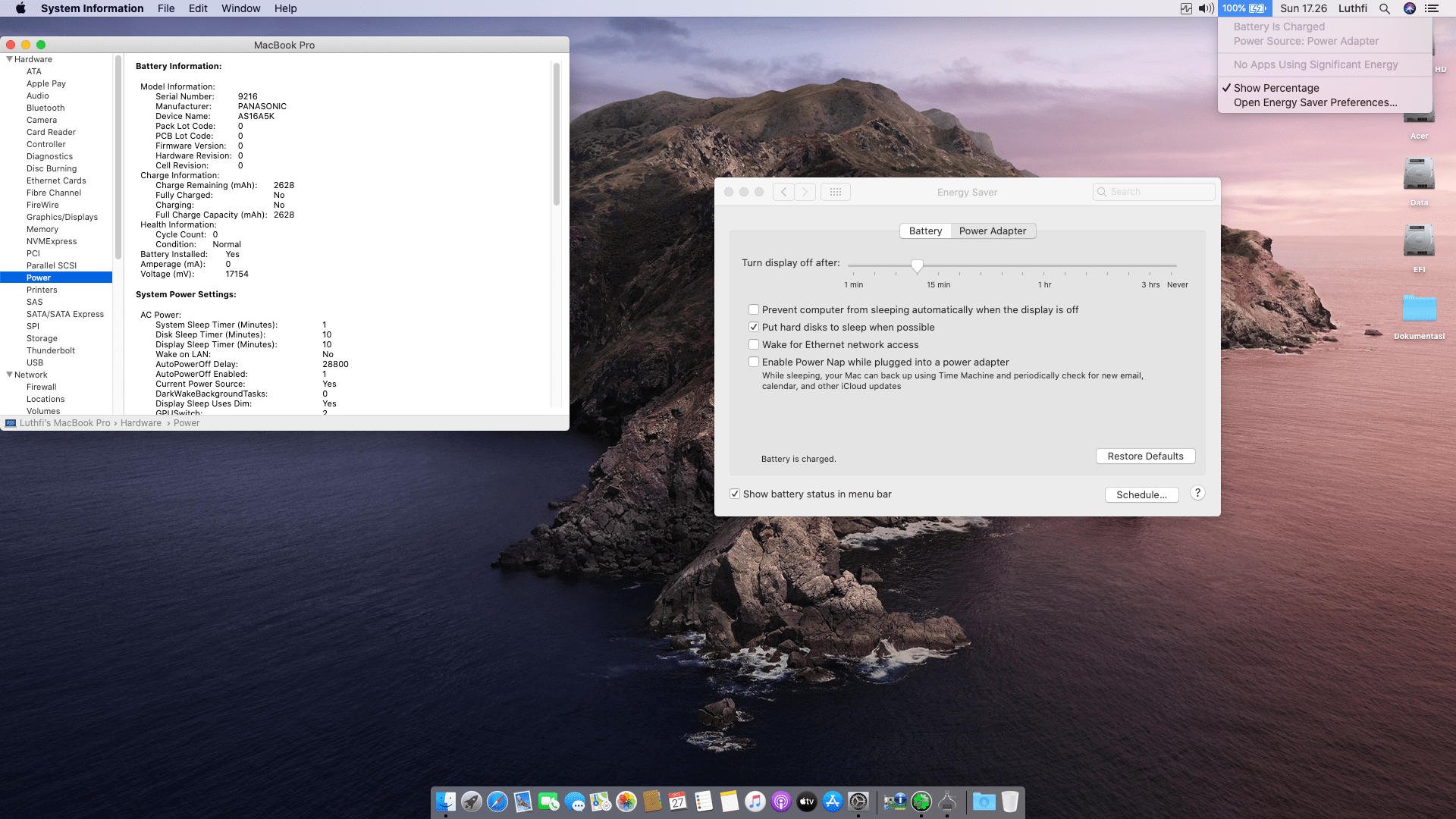 Acer E5 475G 560B [KabyLake   Intel HD 620 + I2C] 6